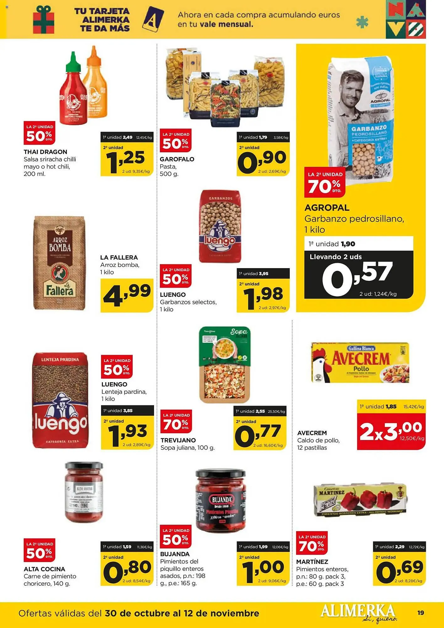 Catálogo de Folleto Alimerka 30 de octubre al 12 de noviembre 2025 - Página 19