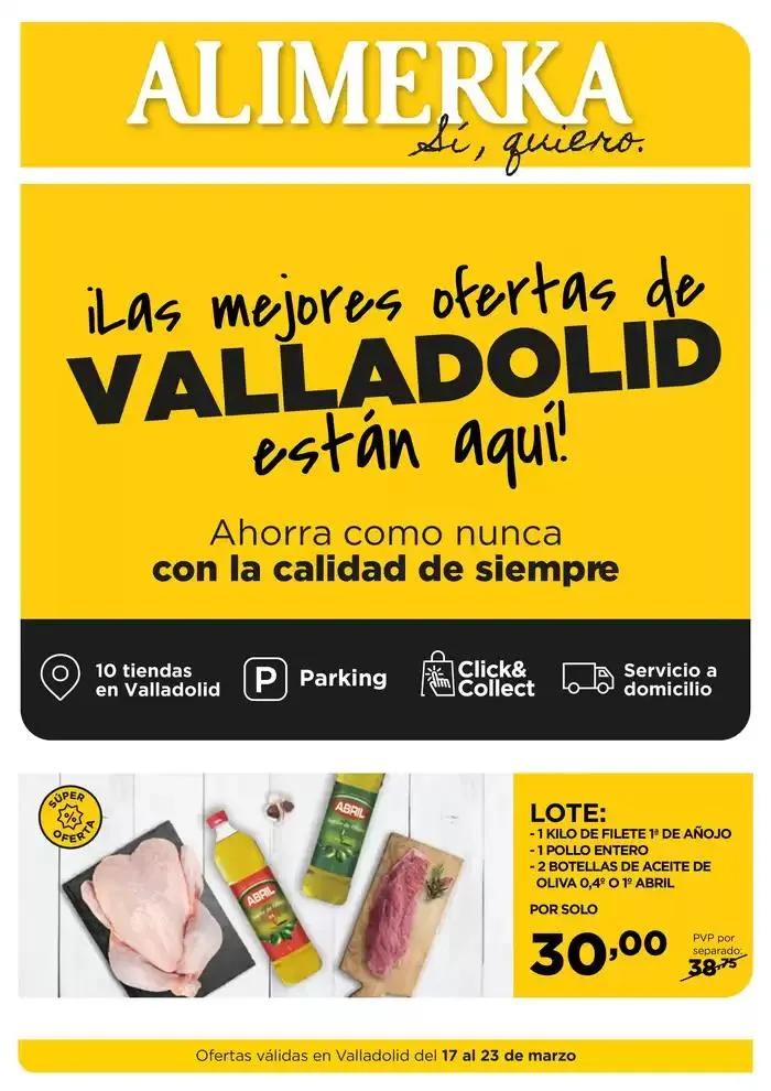 Catálogo de iLas mejores ofertas de VALLADOLID están aqui! 17 de marzo al 23 de marzo 2025 - Página 1