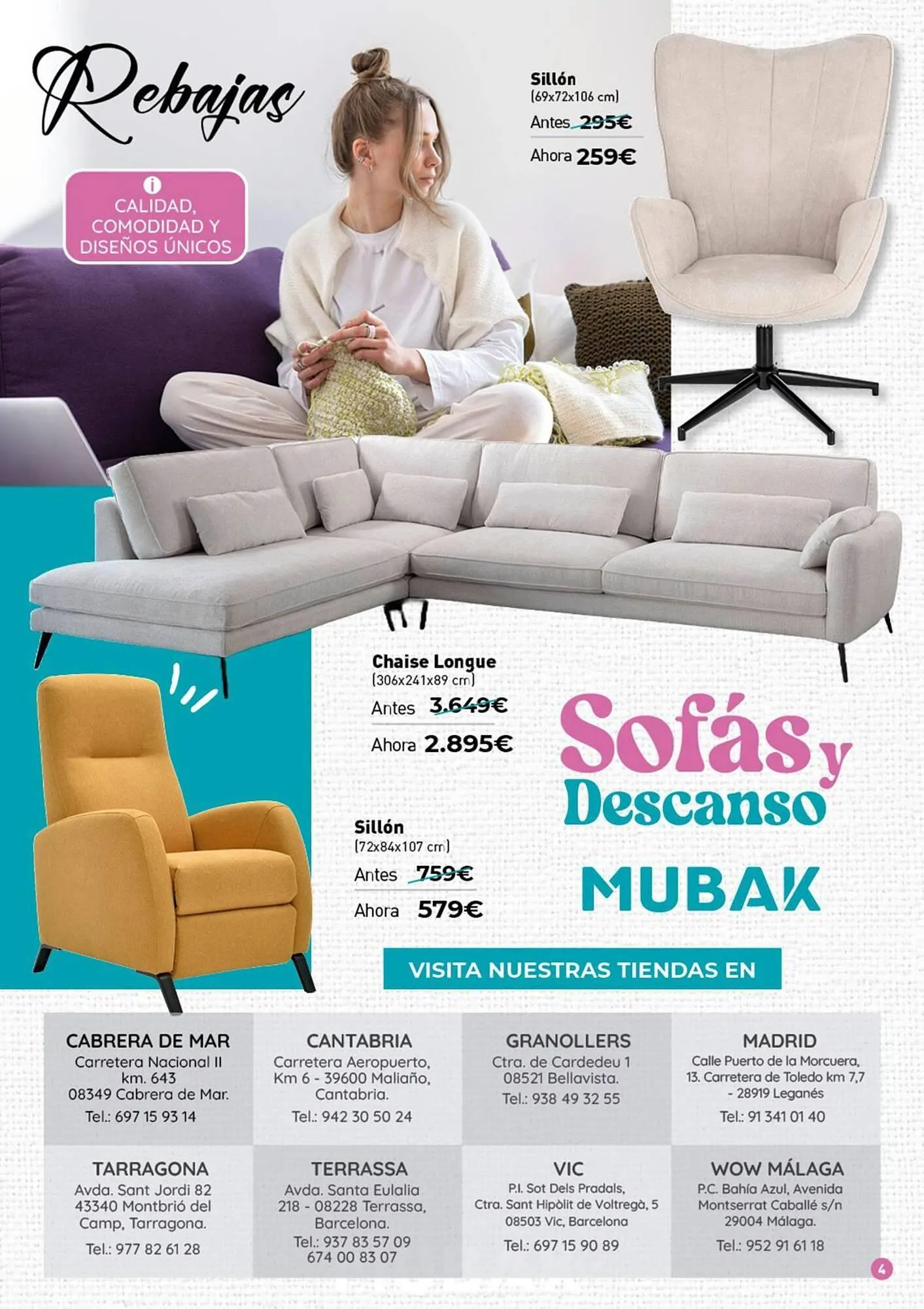 Catálogo de Folleto Mubak 1 de julio al 31 de agosto 2025 - Página 4