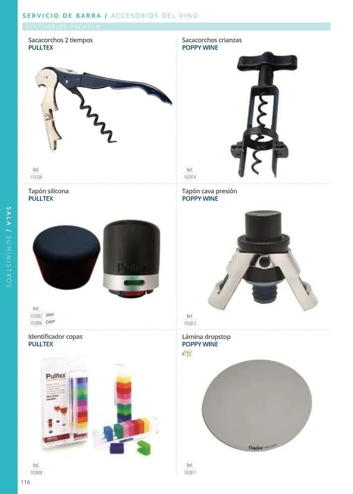 Catálogo de Equipamiento y suministros 23 de julio al 30 de noviembre 2024 - Página 116