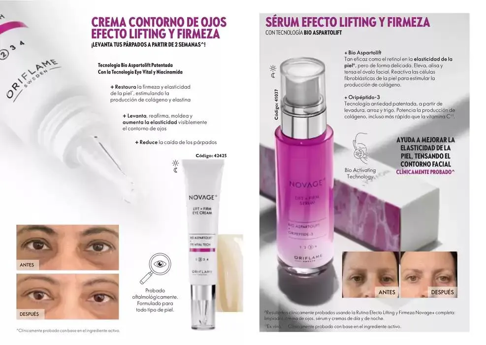 Catálogo de Oriflame Guía de Producto Novage+ 2025 10 de marzo al 7 de abril 2025 - Página 9