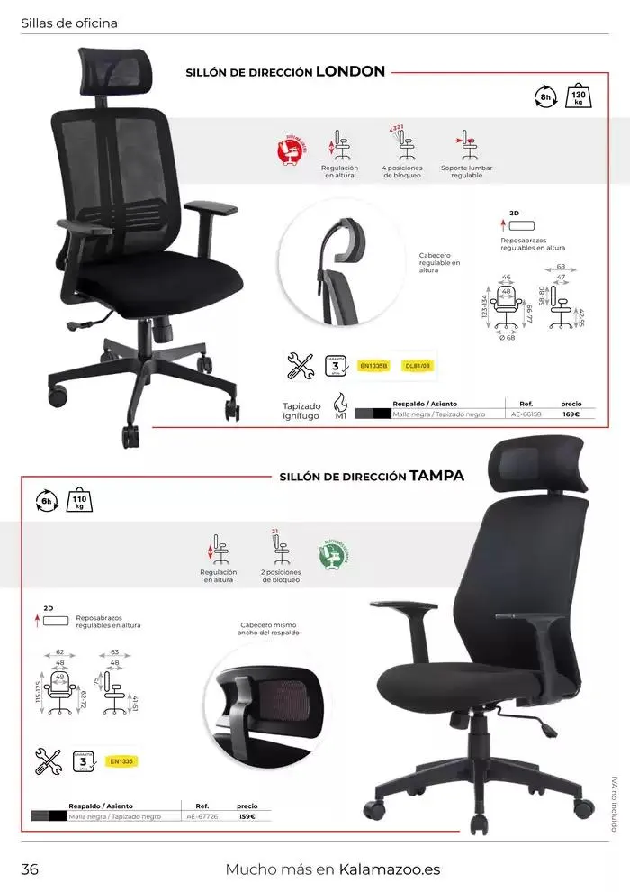 Catálogo de Mobiliario de Oficina 27 de marzo al 31 de diciembre 2025 - Página 36