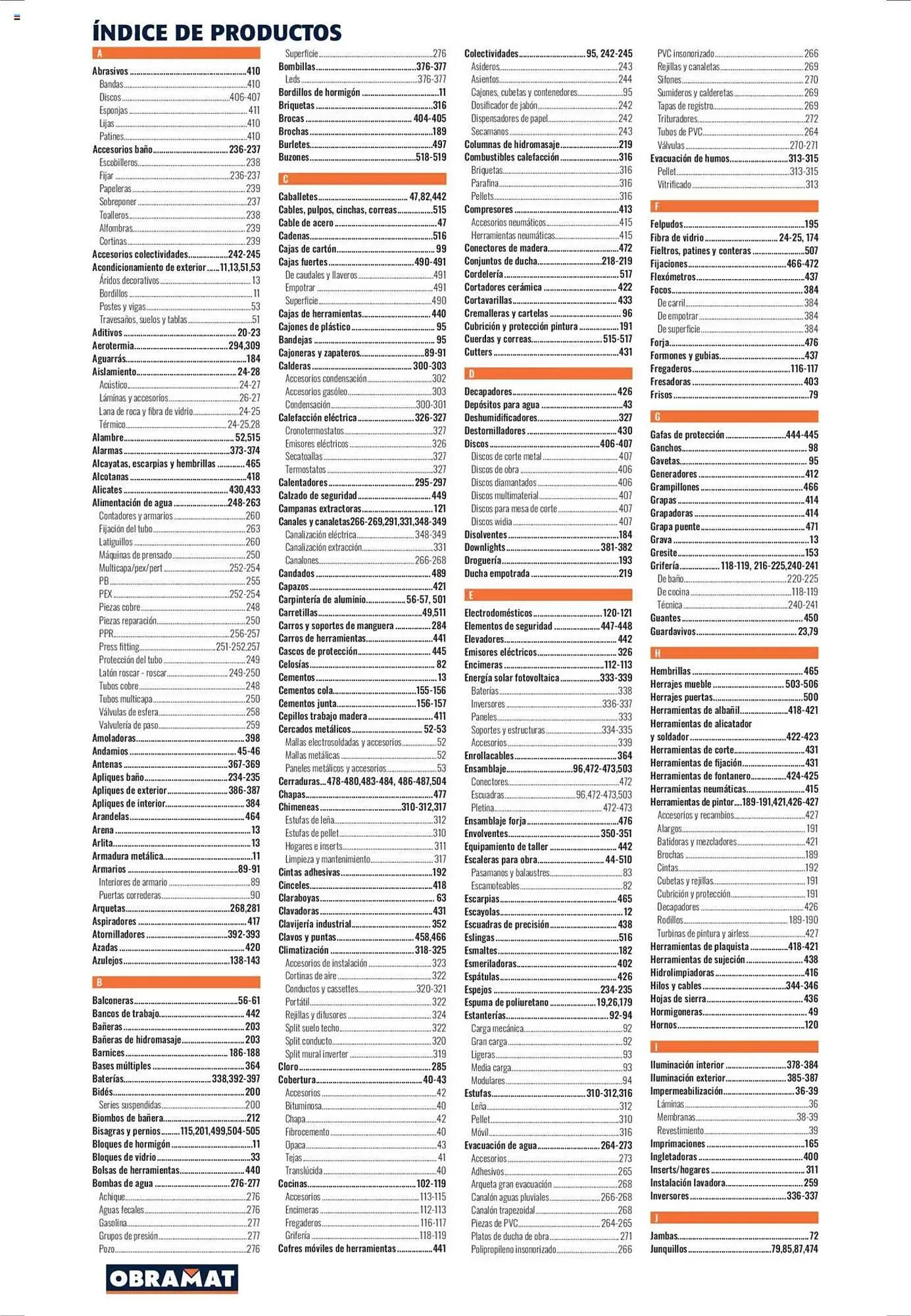 Catálogo de Folleto Obramat 14 de marzo al 28 de abril 2025 - Página 520
