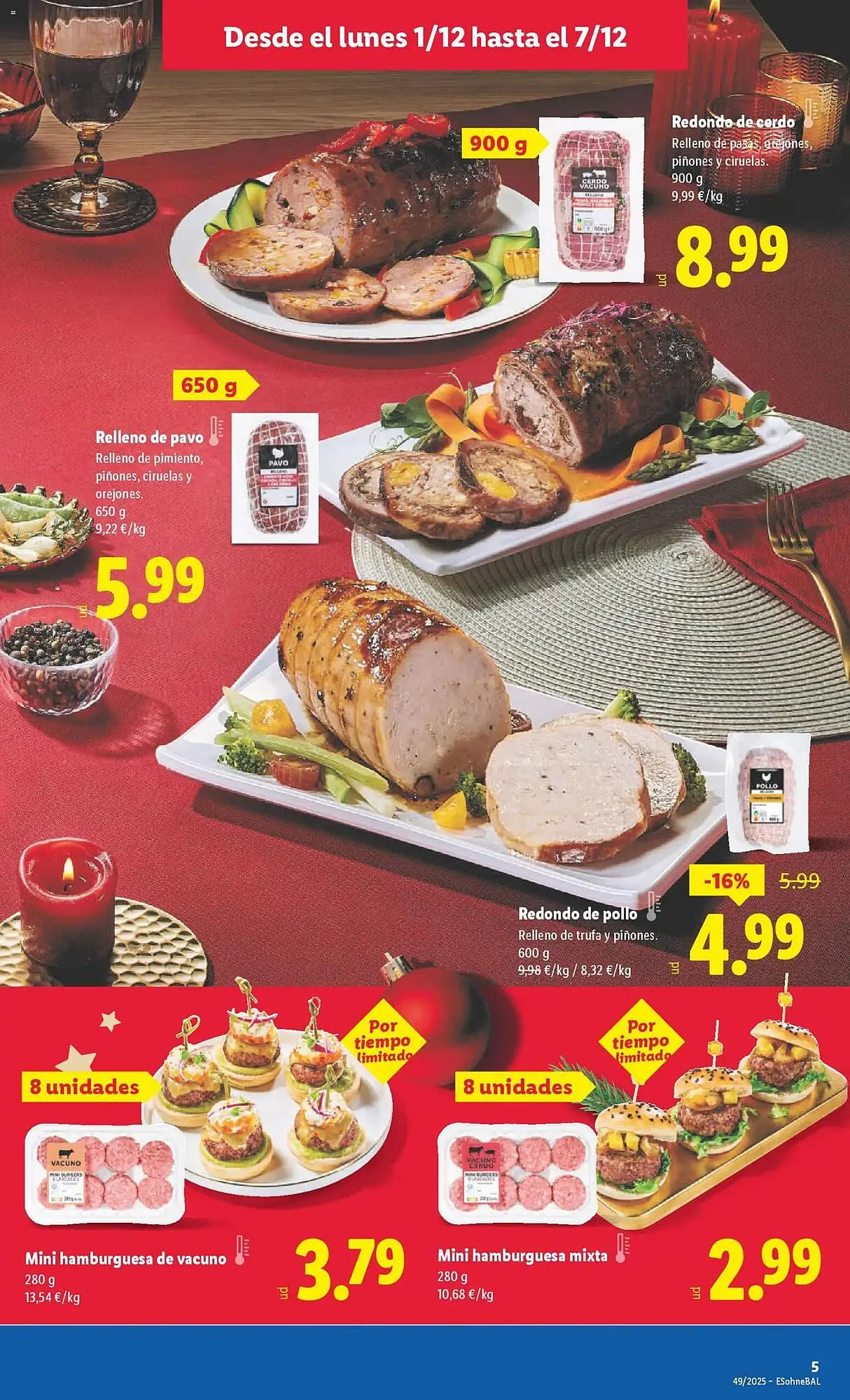 Catálogo de Catálogo Lidl 1 de diciembre al 7 de diciembre 2025 - Página 5
