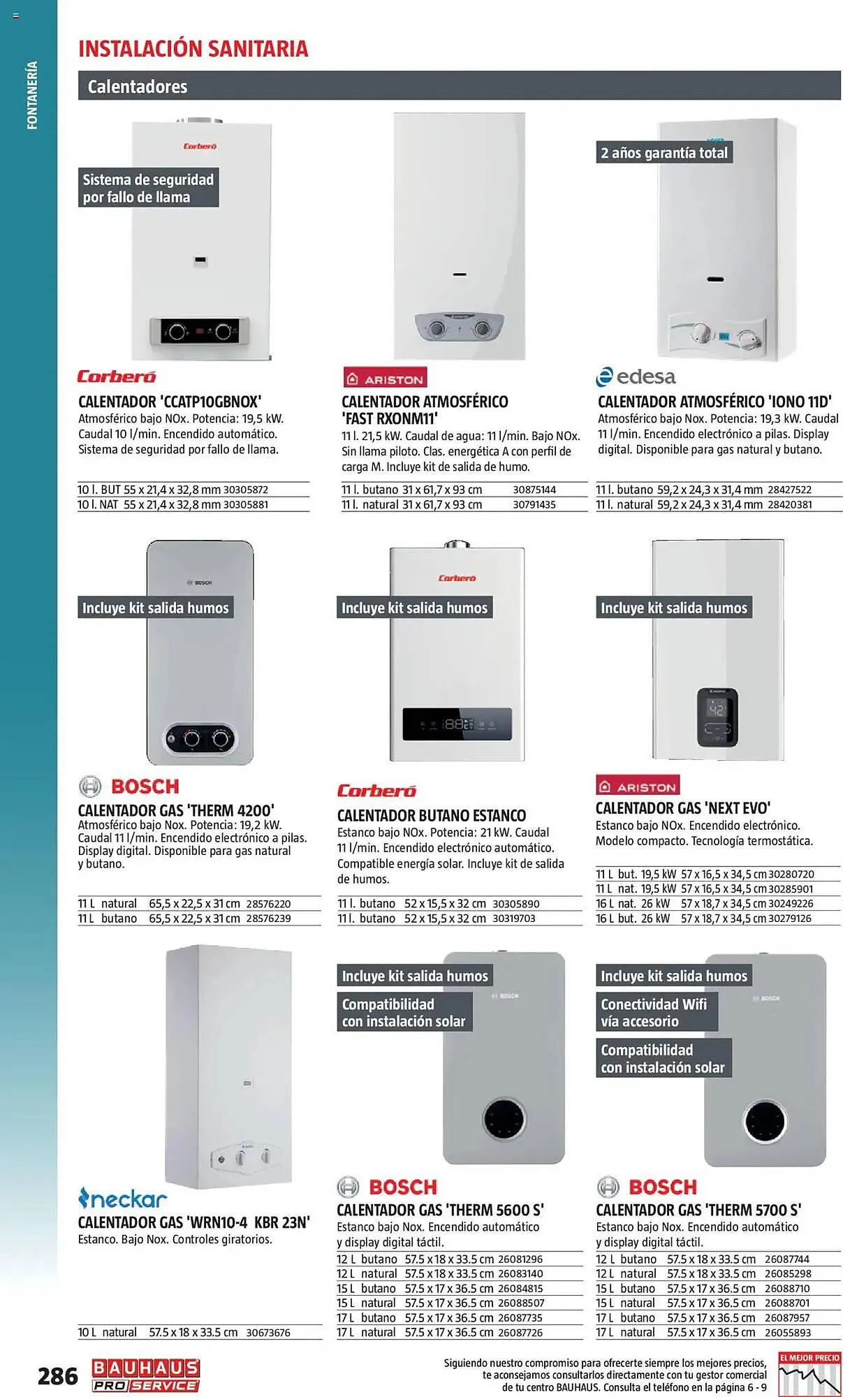 Catálogo de Folleto Bauhaus 24 de febrero al 31 de diciembre 2025 - Página 286