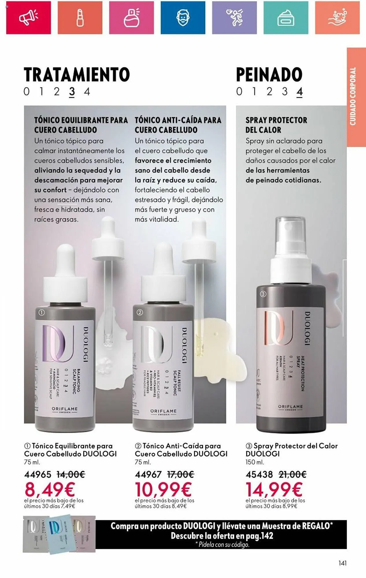Catálogo de Folleto Oriflame 7 de mayo al 27 de mayo 2024 - Página 141