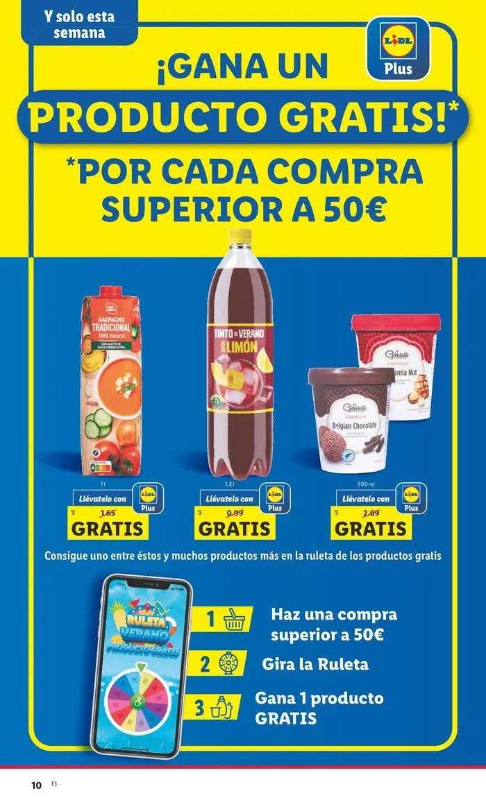 Catálogo de ¡Semana del superahorro Lidl Plus! 29 de julio al 4 de agosto 2024 - Página 10