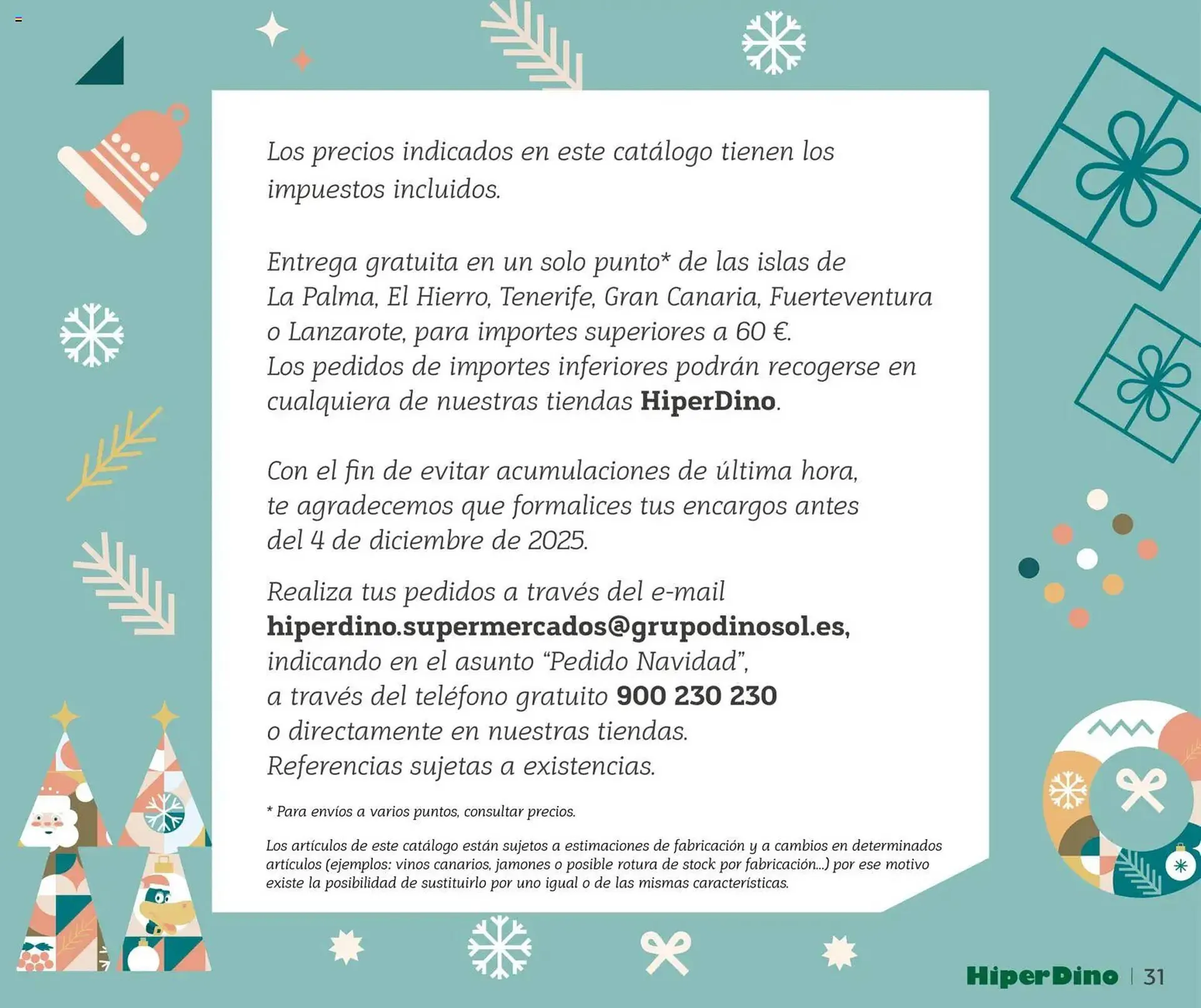 Catálogo de Folleto HiperDino 10 de noviembre al 24 de diciembre 2025 - Página 31