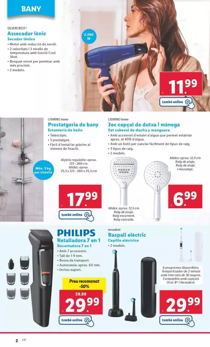 Catálogo de ¡Bazar Lidl! Ofertas válidas del 19/05 al 25/05 19 de mayo al 25 de mayo 2025 - Página 2