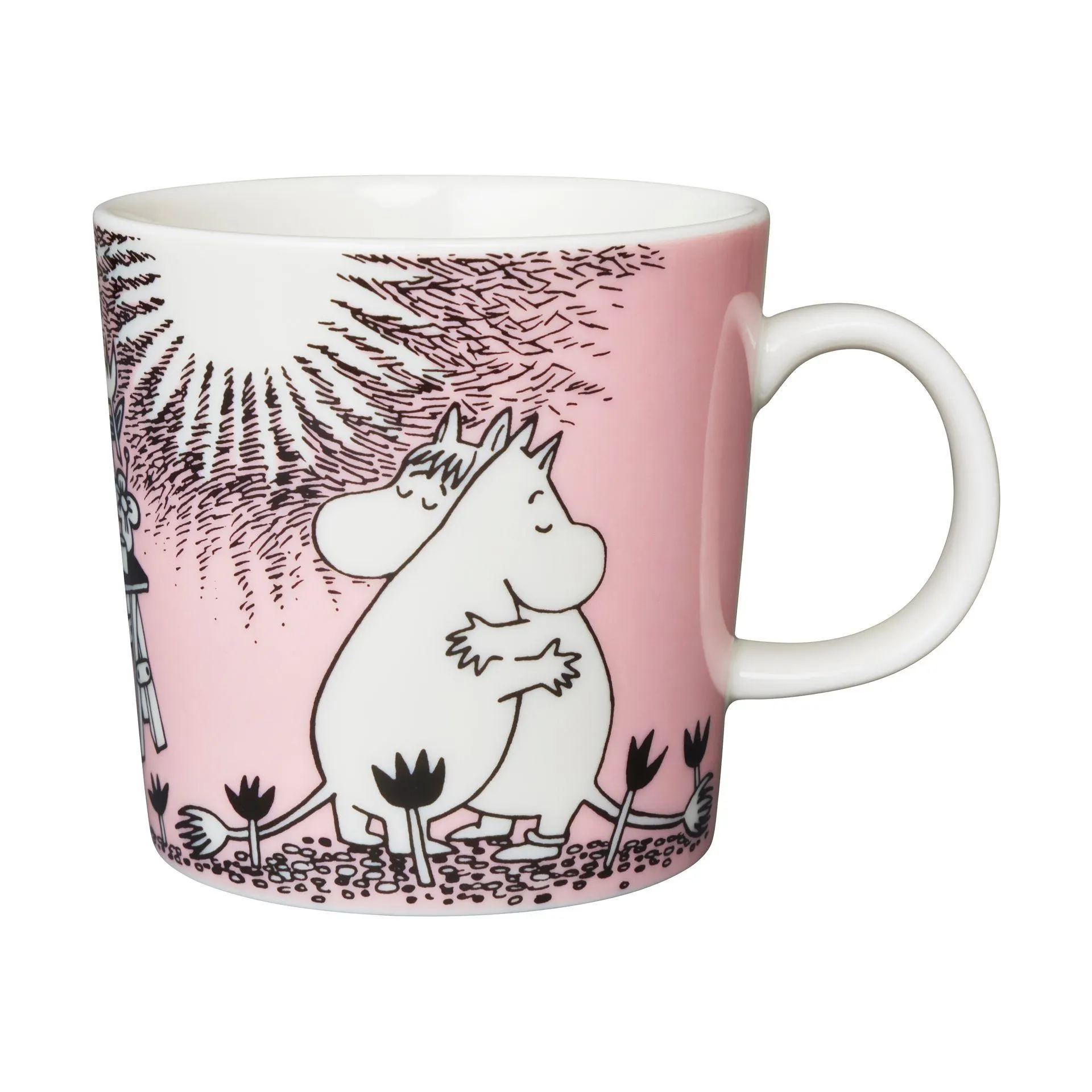 Taza Mumin Amor rosa
