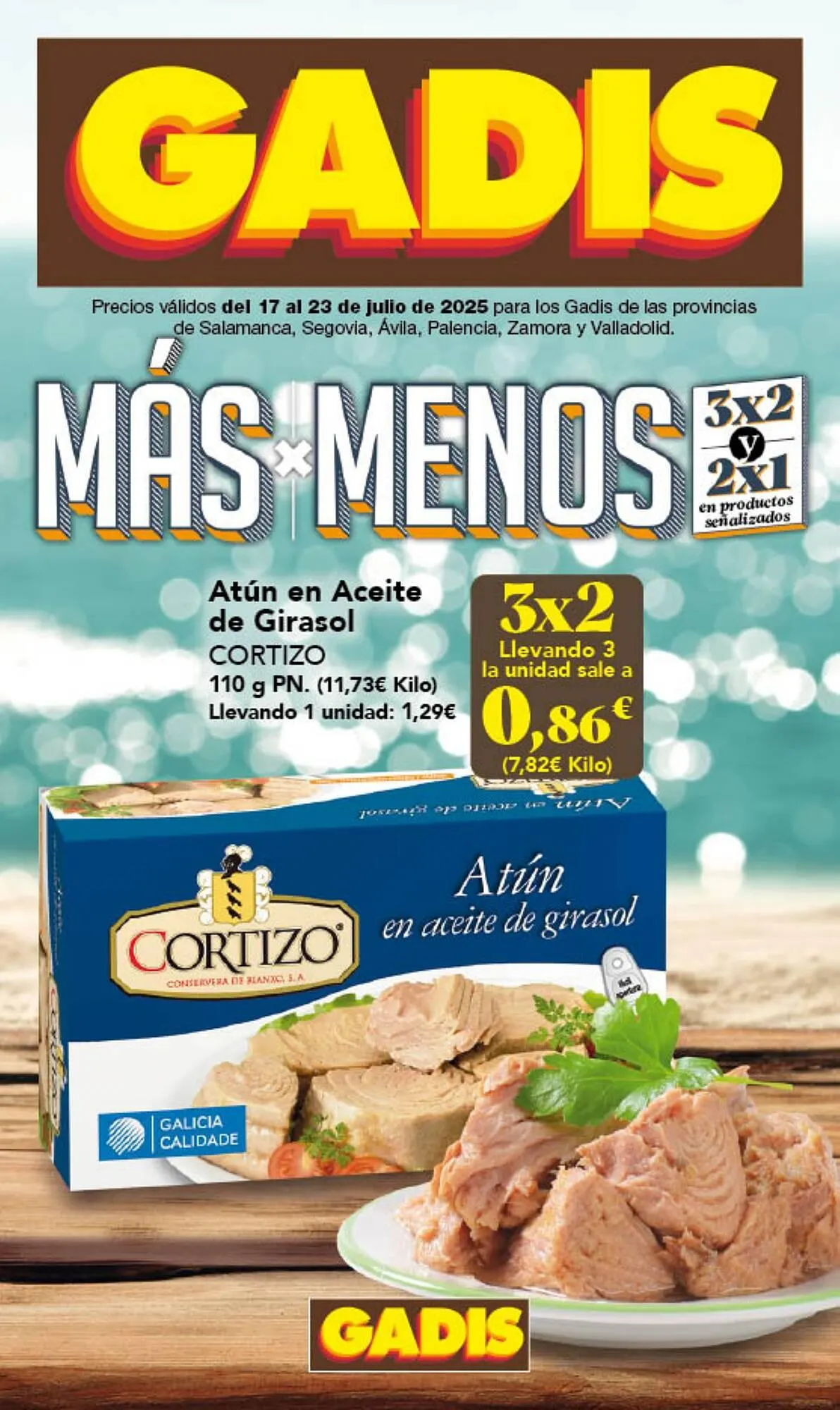 Catálogo de Folleto Gadis 17 de julio al 23 de julio 2025 - Página 1