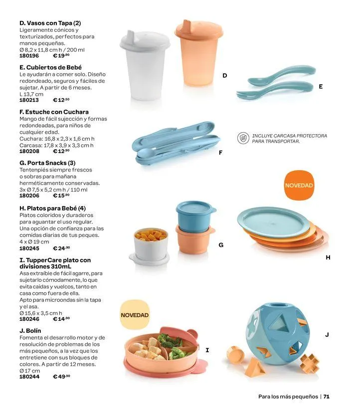 Catálogo de Catálogo Tupperware 3 de septiembre al 28 de febrero 2025 - Página 71