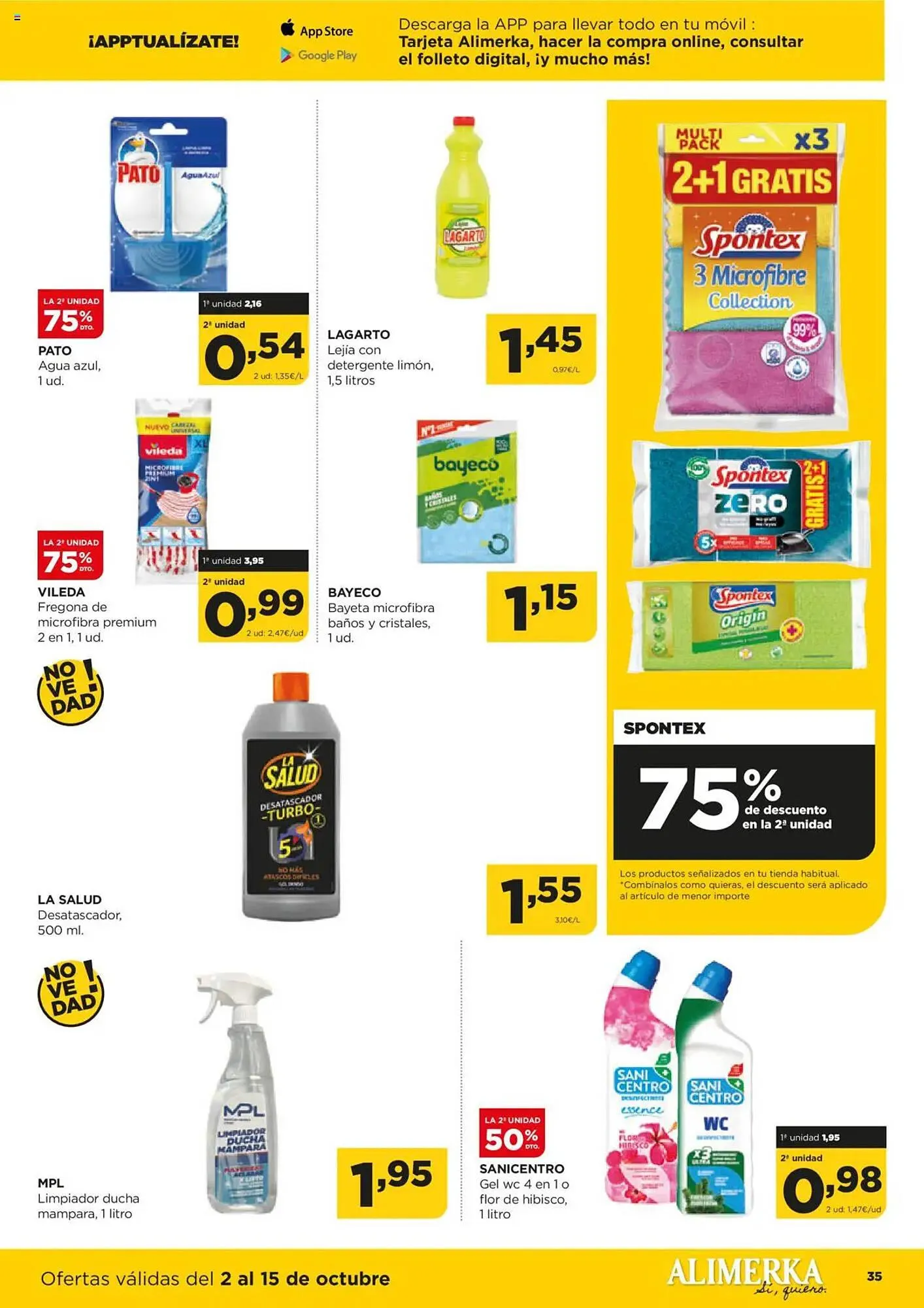 Catálogo de Folleto Alimerka 2 de octubre al 15 de octubre 2025 - Página 35