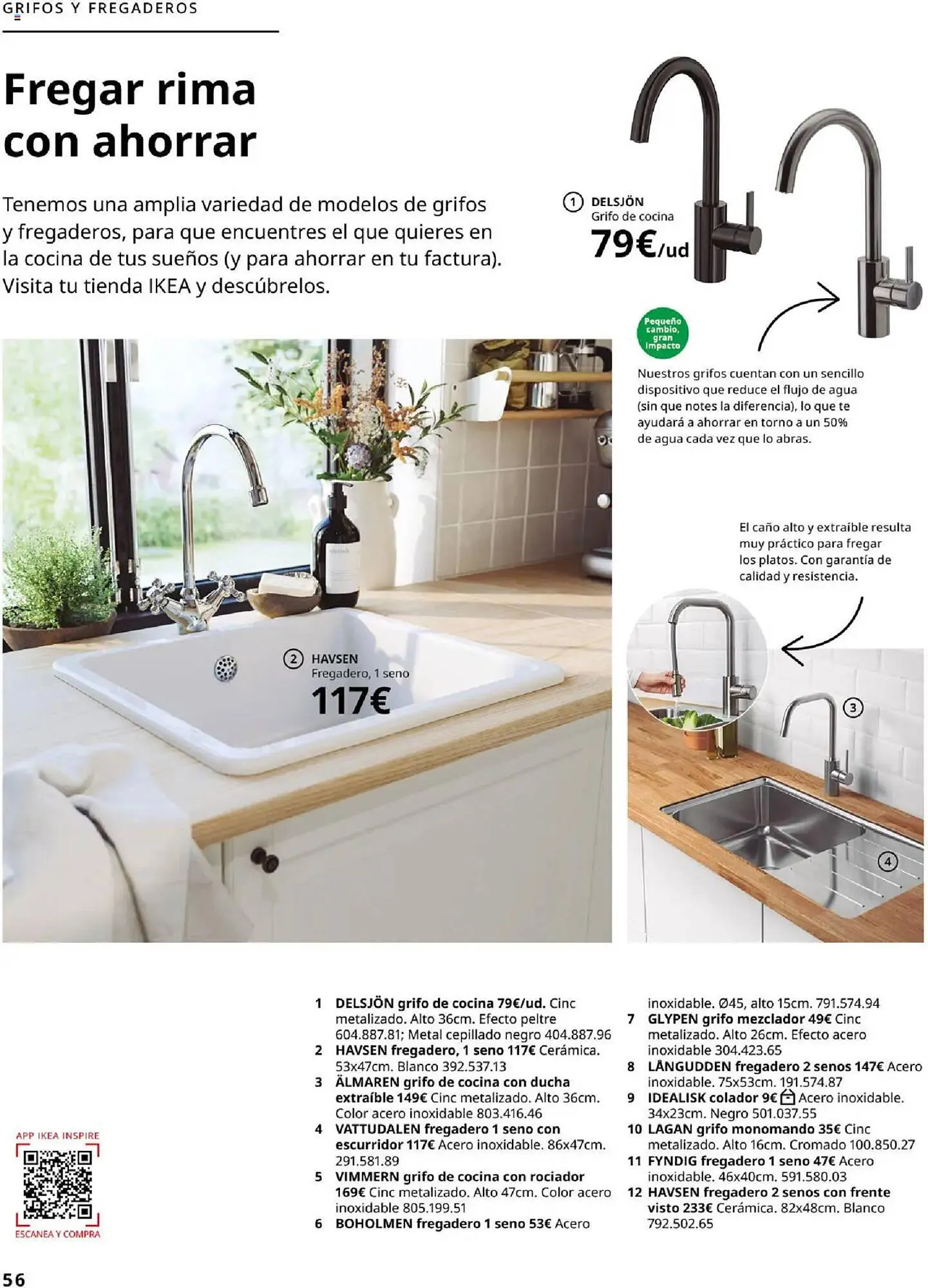 Catálogo de Folleto IKEA 6 de febrero al 31 de agosto 2025 - Página 56