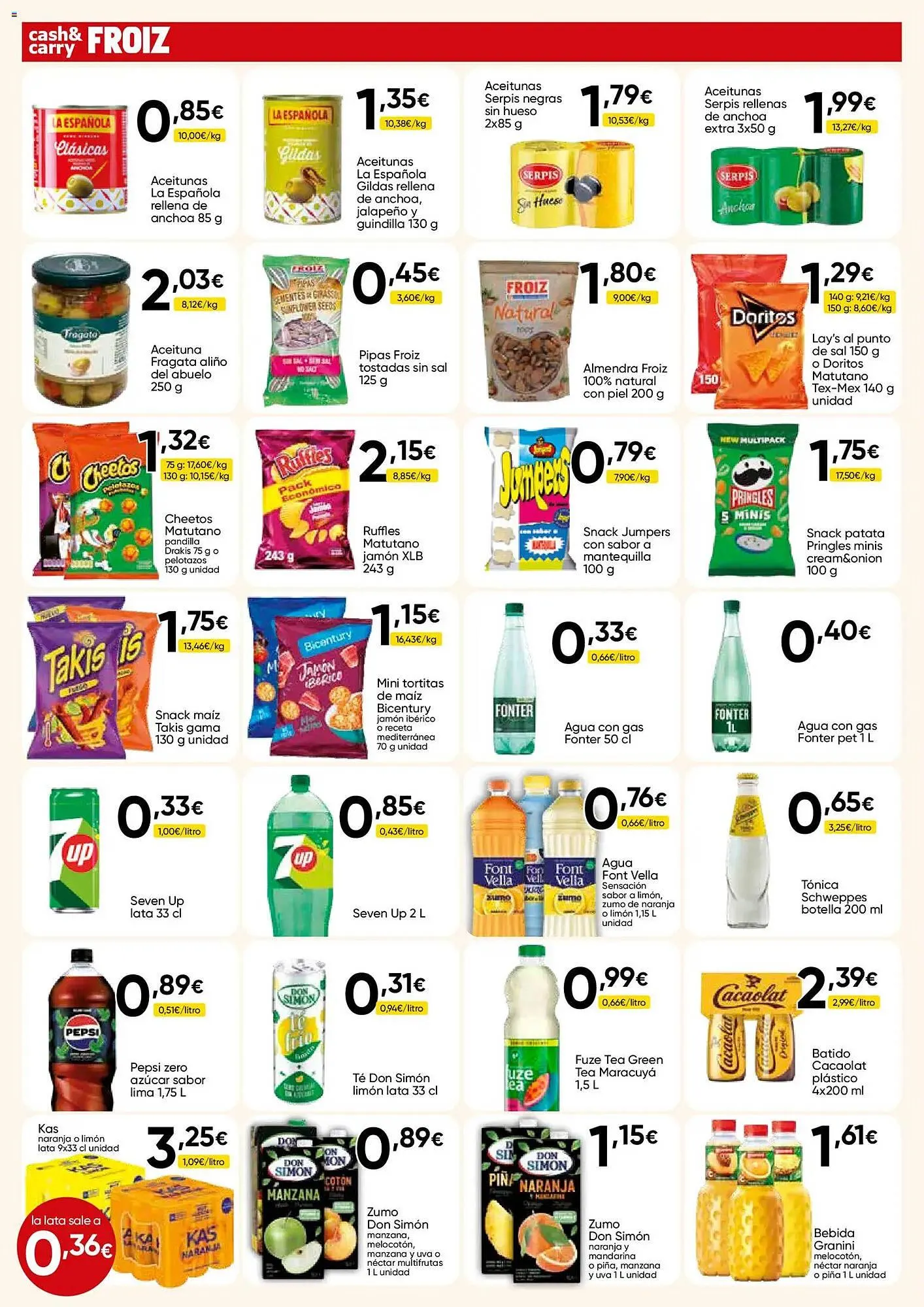 Catálogo de Folleto FROIZ 9 de abril al 27 de abril 2026 - Página 6