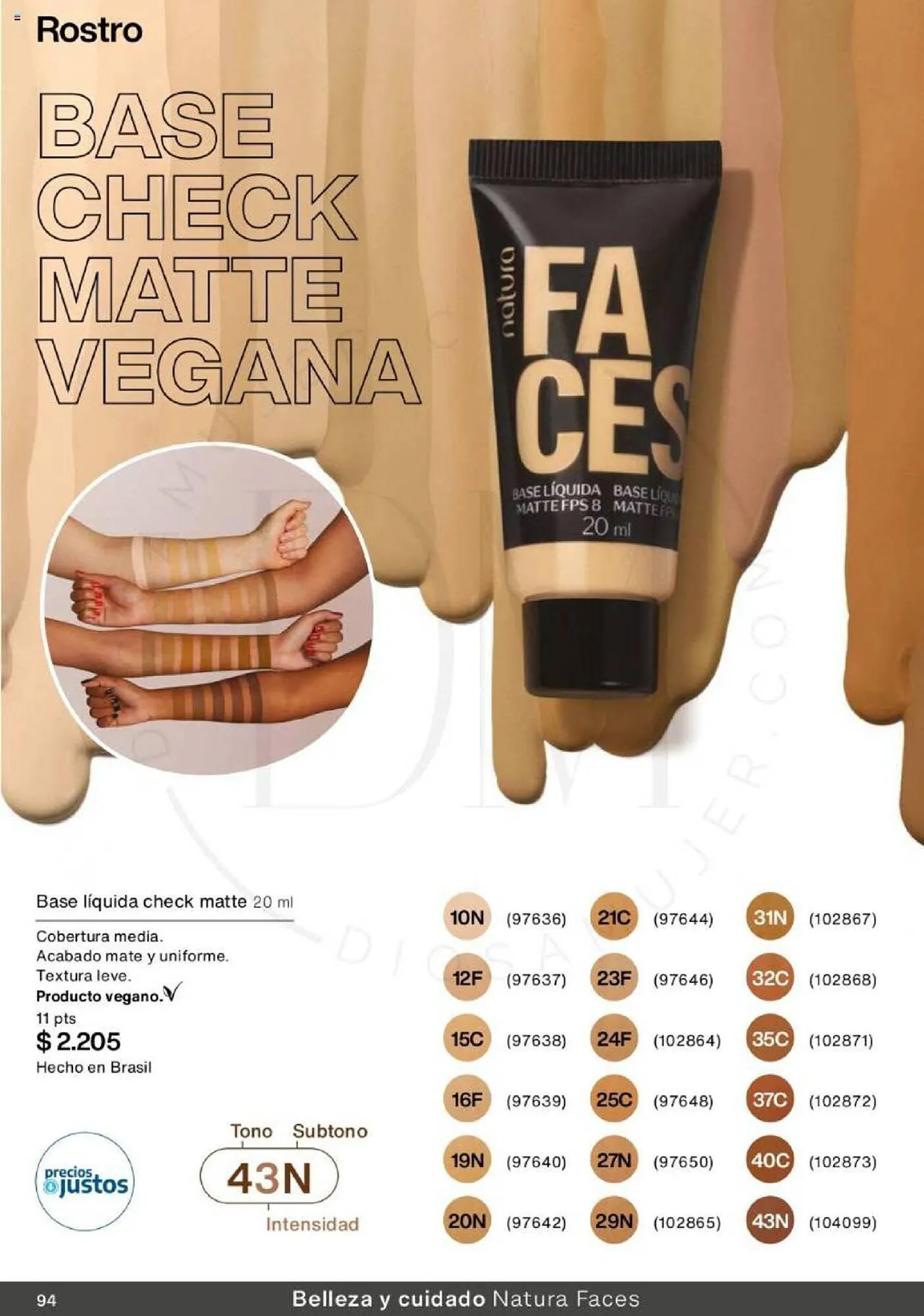 Catálogo de Folleto Natura 1 de septiembre al 30 de septiembre 2023 - Página 94