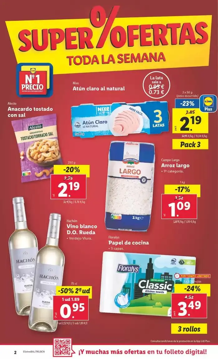 Catálogo de № 1 PRECIO - Ofertas válidas del 24/03 al 30/03 24 de marzo al 30 de marzo 2025 - Página 2