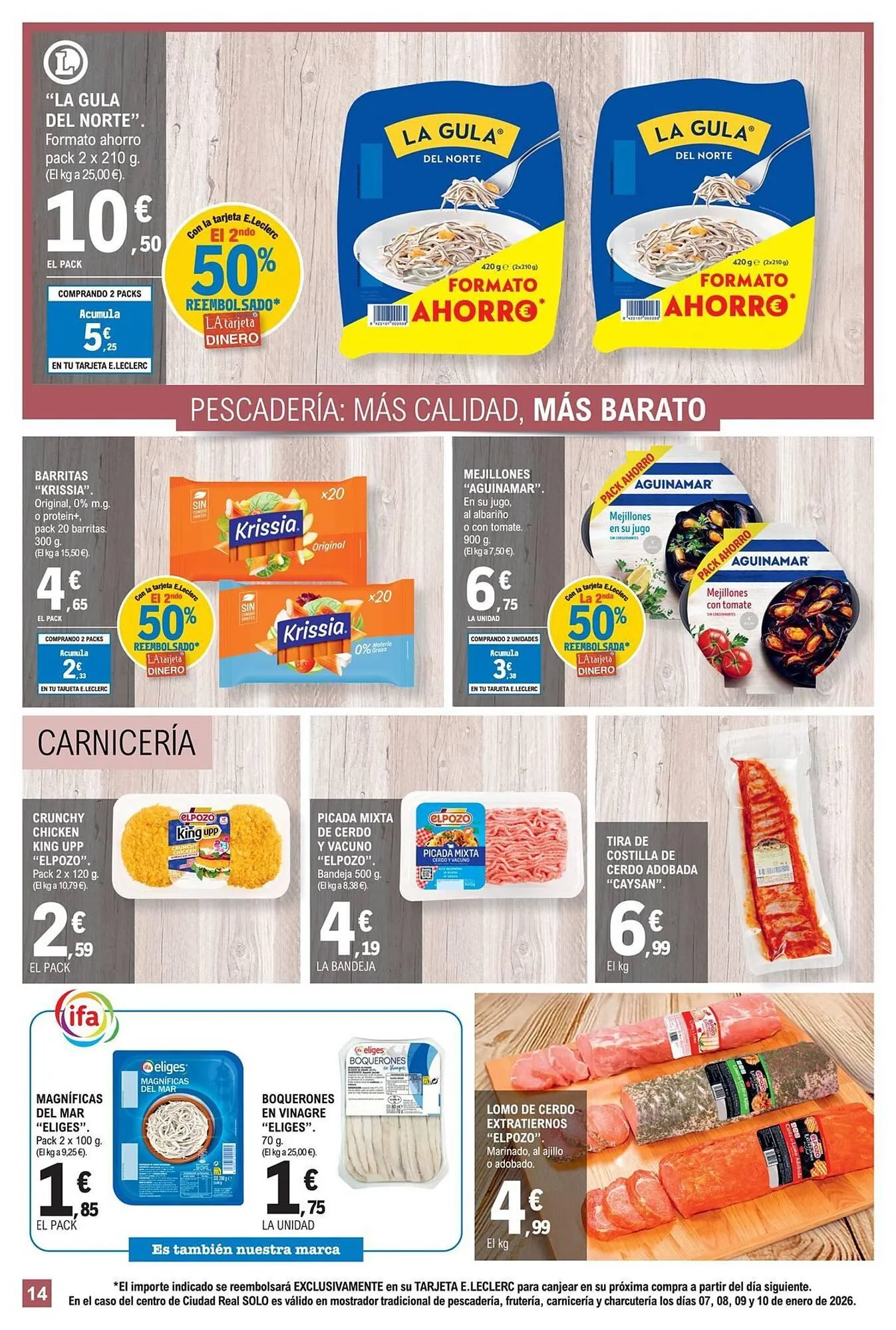 Catálogo de Catálogo E.Leclerc 7 de enero al 25 de enero 2026 - Página 14