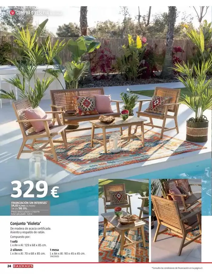 Catálogo de VERANO. Jardín, terraza, balcón. 26 de marzo al 20 de abril 2025 - Página 24