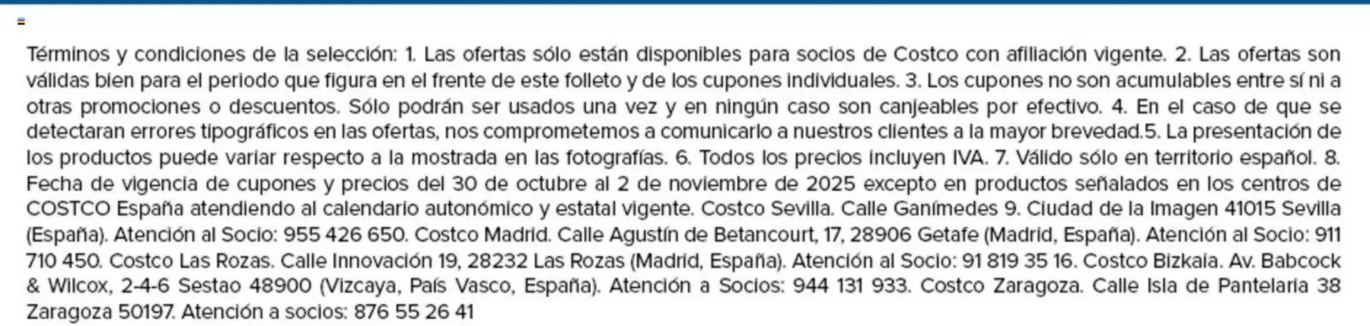 Catálogo de Catálogo Costco 30 de octubre al 2 de noviembre 2025 - Página 3