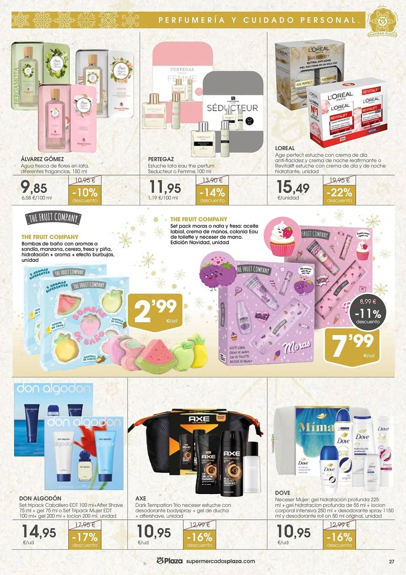 Catálogo de Folleto Supermercados Plaza 18 de diciembre al 7 de enero 2026 - Página 27