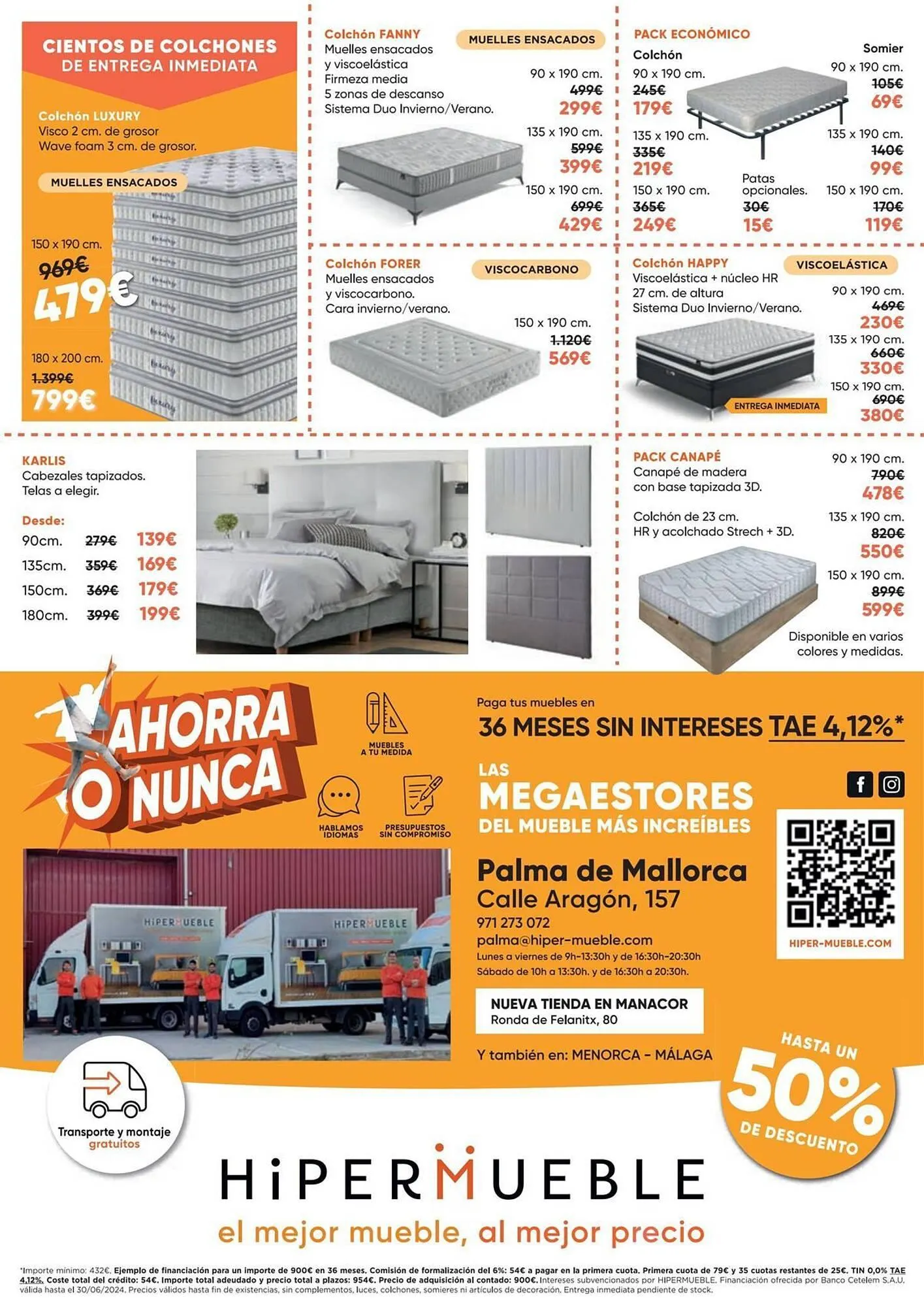 Catálogo de Folleto Hipermueble 30 de abril al 30 de junio 2024 - Página 8