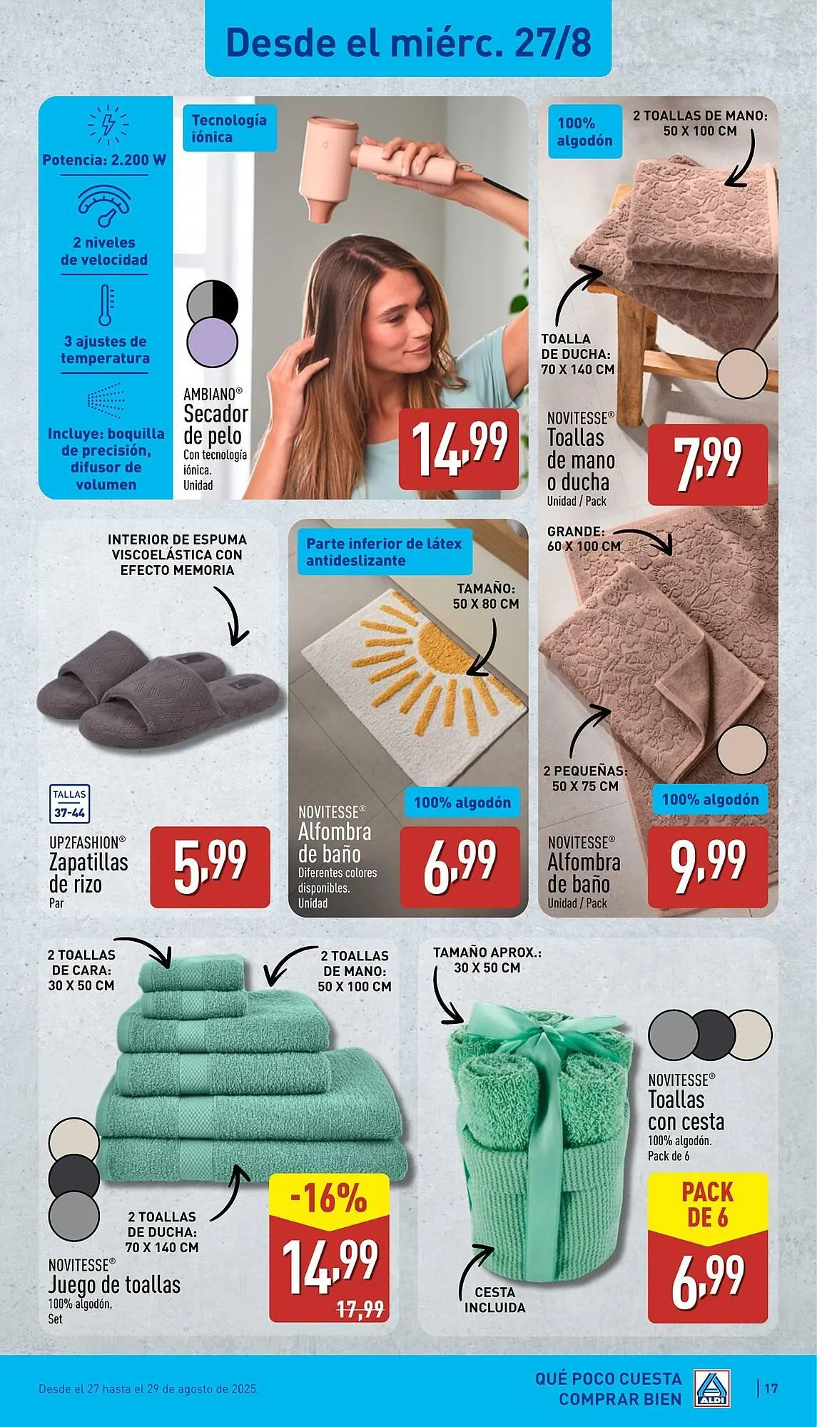 Catálogo de Folleto ALDI 25 de agosto al 31 de agosto 2025 - Página 17