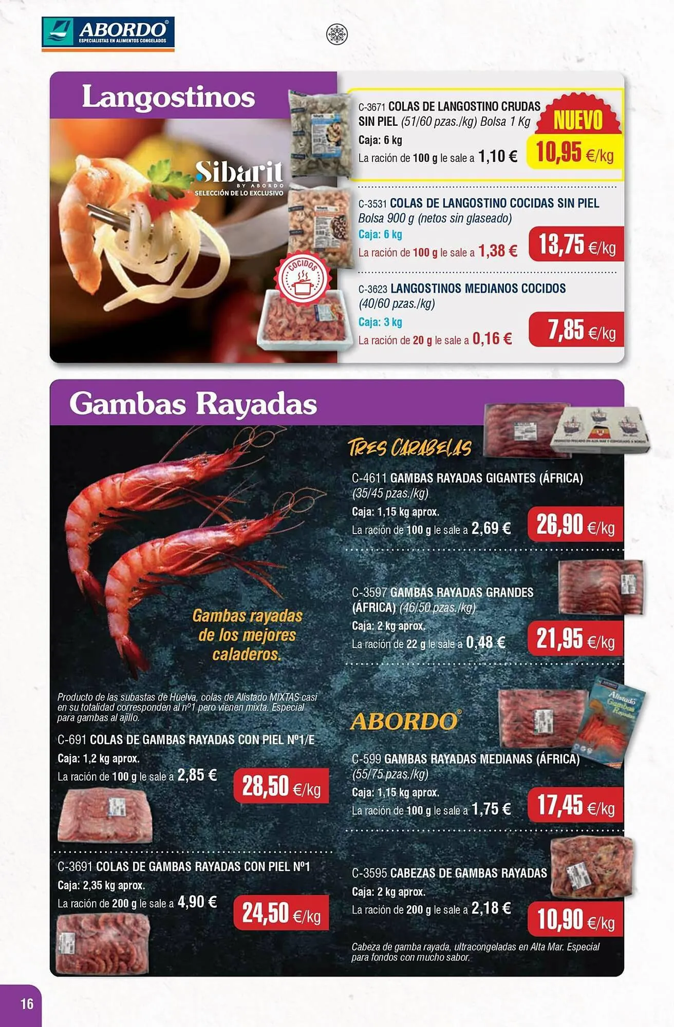 Catálogo de Folleto Abordo 3 de noviembre al 30 de noviembre 2023 - Página 16