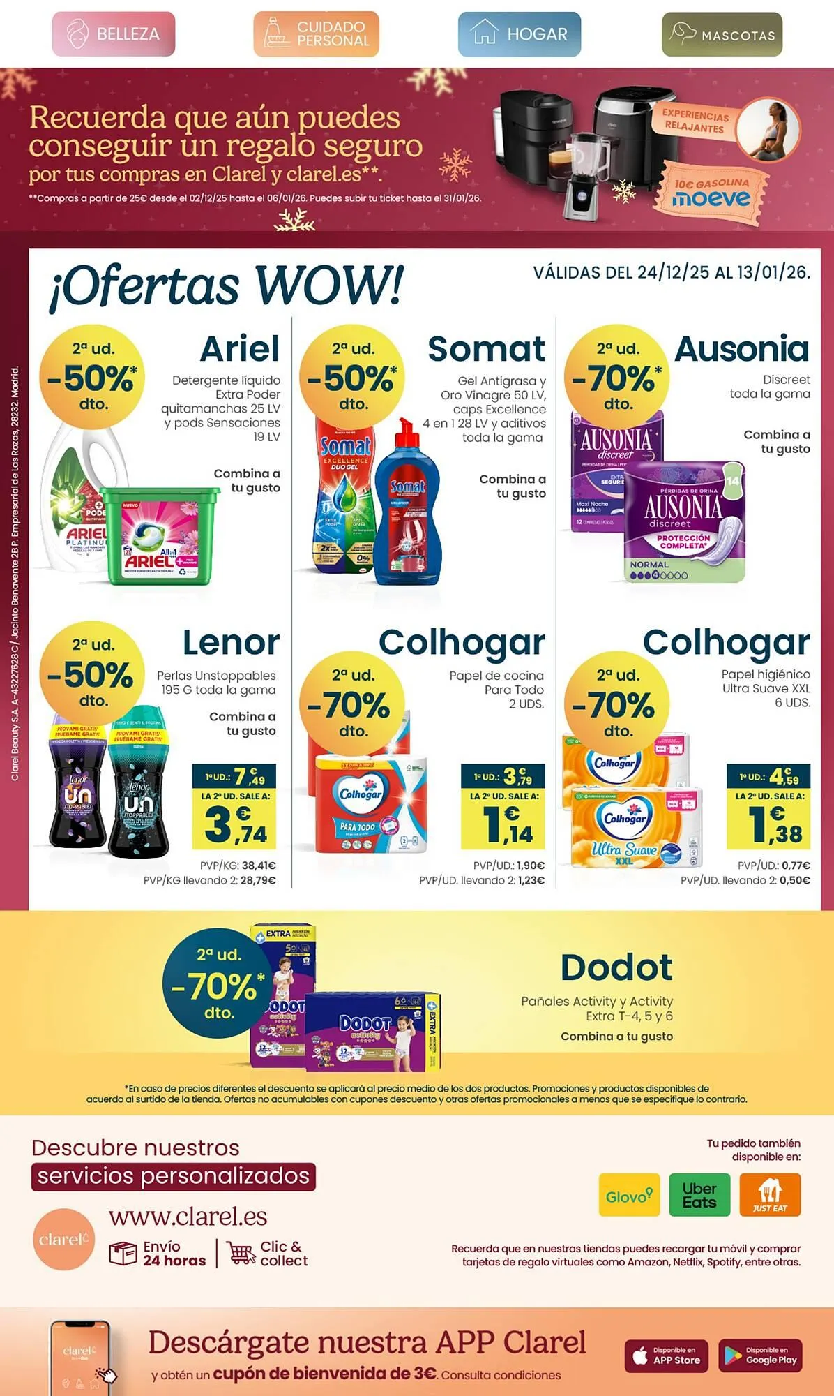 Catálogo de Folleto Clarel 24 de diciembre al 13 de enero 2026 - Página 21