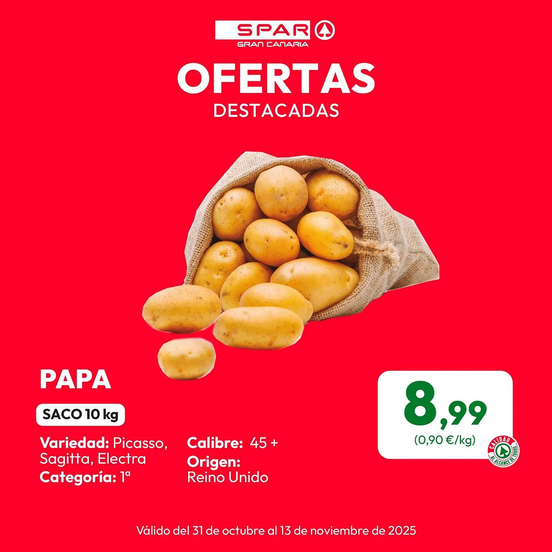 Catálogo de Folleto SPAR Gran Canaria 31 de octubre al 13 de noviembre 2025 - Página 4