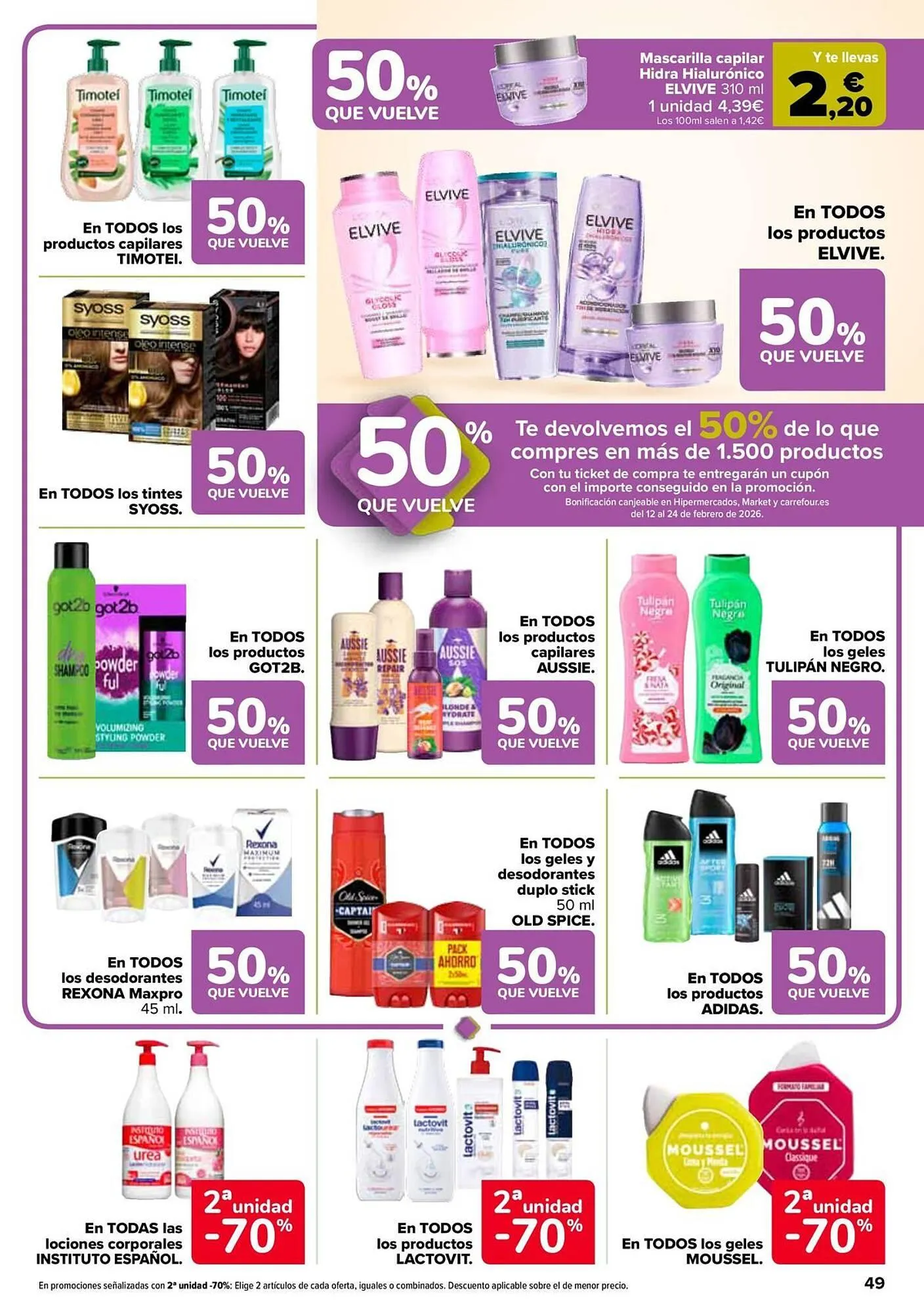 Catálogo de Folleto Carrefour 27 de enero al 11 de febrero 2026 - Página 49