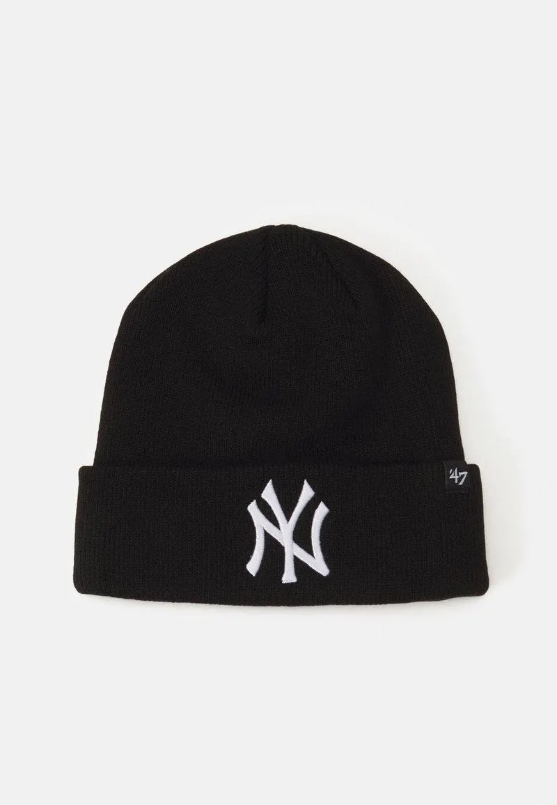NEW YORK YANKEES RAISED CUFF UNISEX - Gorro - black