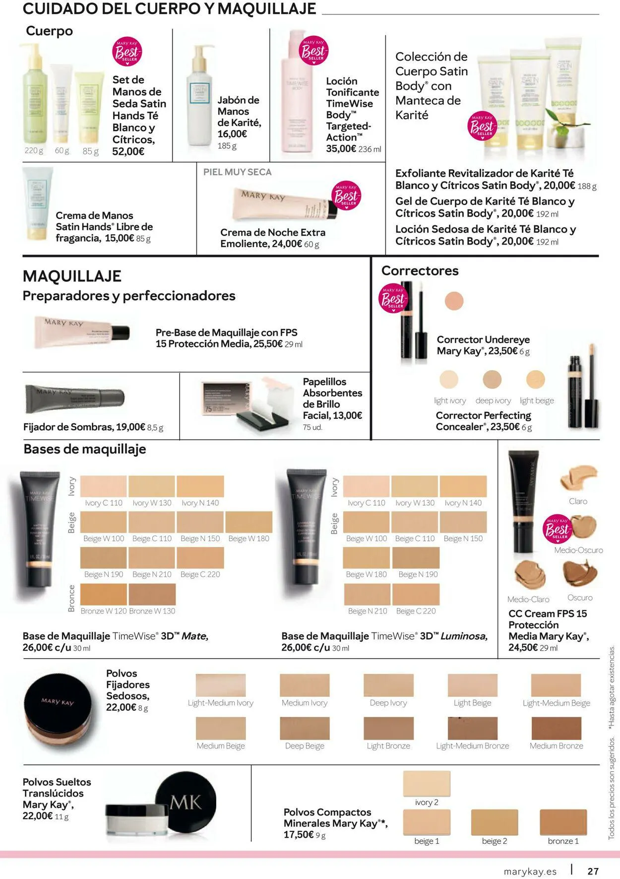 Catálogo de Mary Kay Oferta actual 15 de septiembre al 29 de septiembre 2023 - Página 27