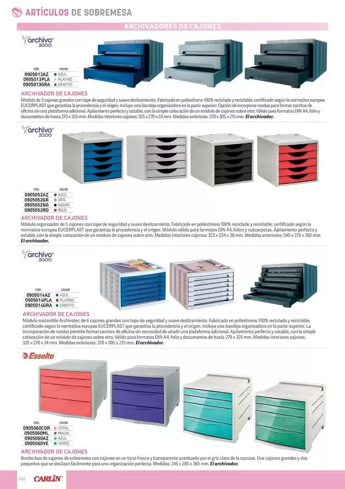 Catálogo de CATÁLOGO 2025 ESENCIAL OFICINA 21 de mayo al 31 de diciembre 2025 - Página 46
