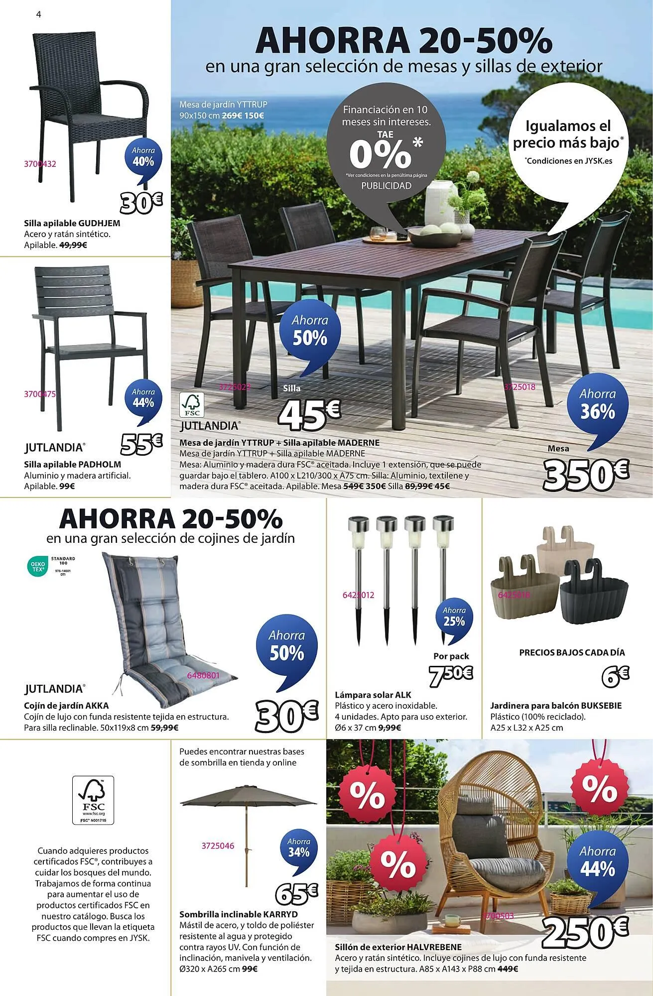 Catálogo de Folleto JYSK 17 de julio al 27 de agosto 2025 - Página 4