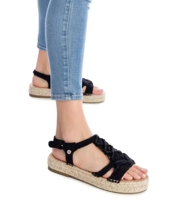 Sandalias Abiertas Mujer Negro 141272