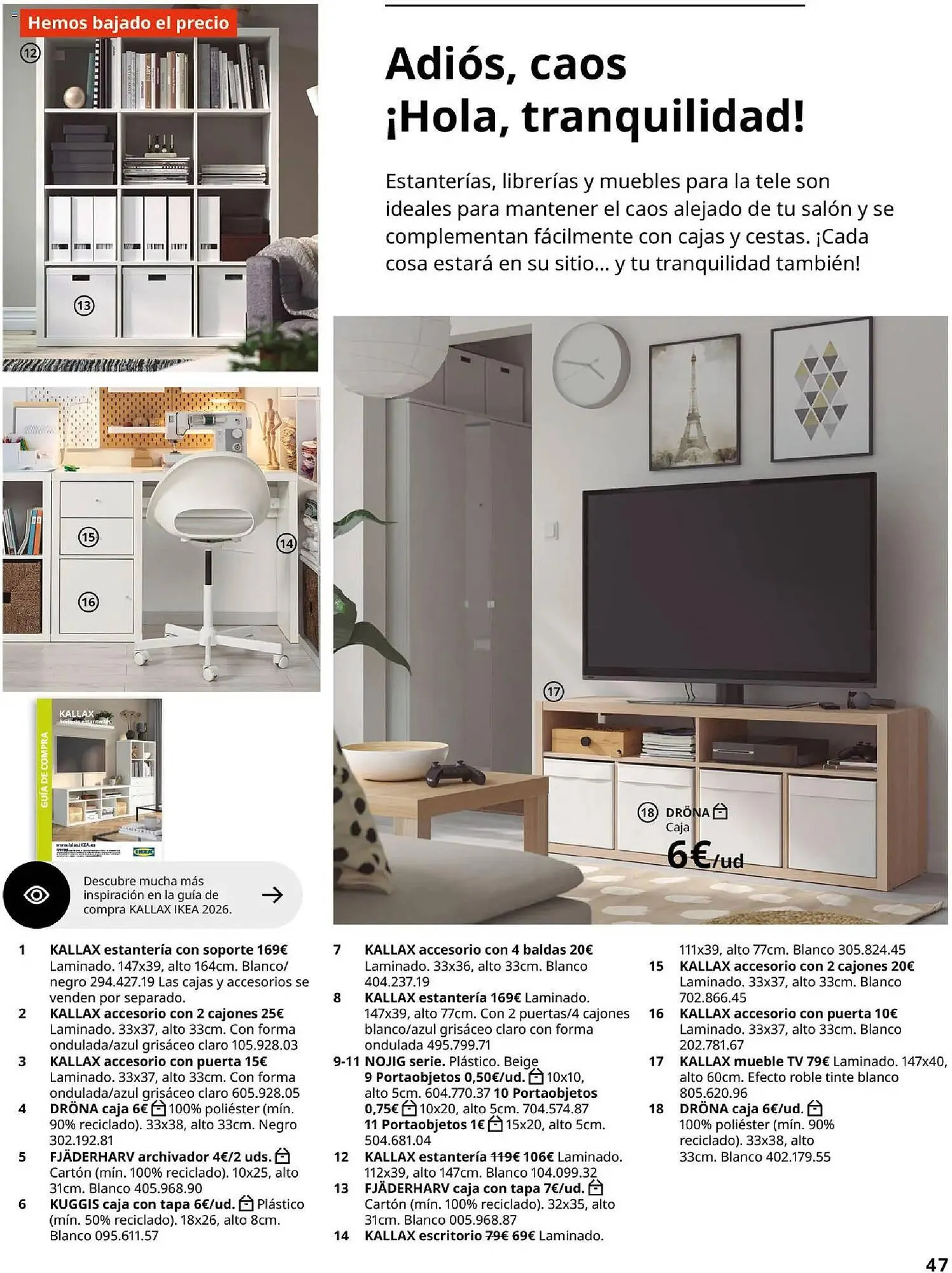 Catálogo de Catálogo IKEA 15 de enero al 31 de agosto 2026 - Página 47