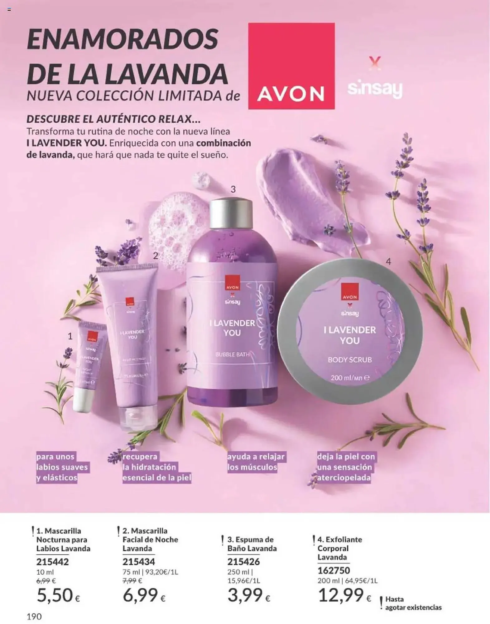 Catálogo de Folleto AVON 1 de agosto al 31 de agosto 2025 - Página 190