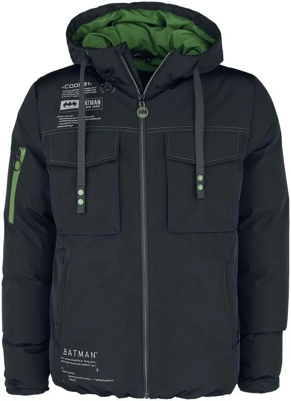 "Loading" Chaqueta de Invierno Negro de Batman
