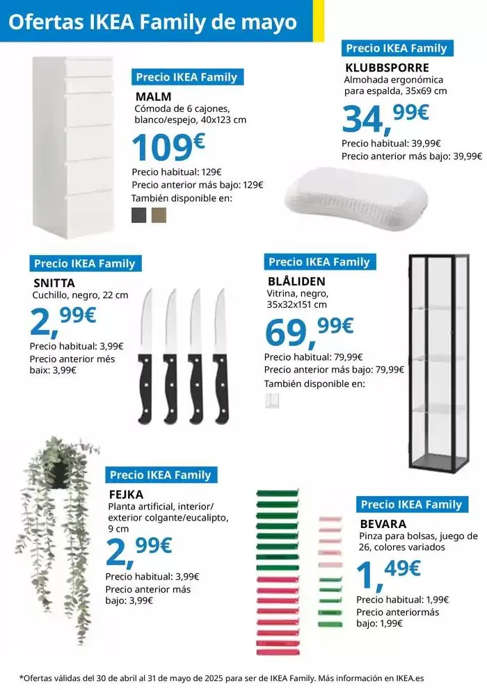 Catálogo de IKEA - Girona 1 de mayo al 31 de mayo 2025 - Página 6