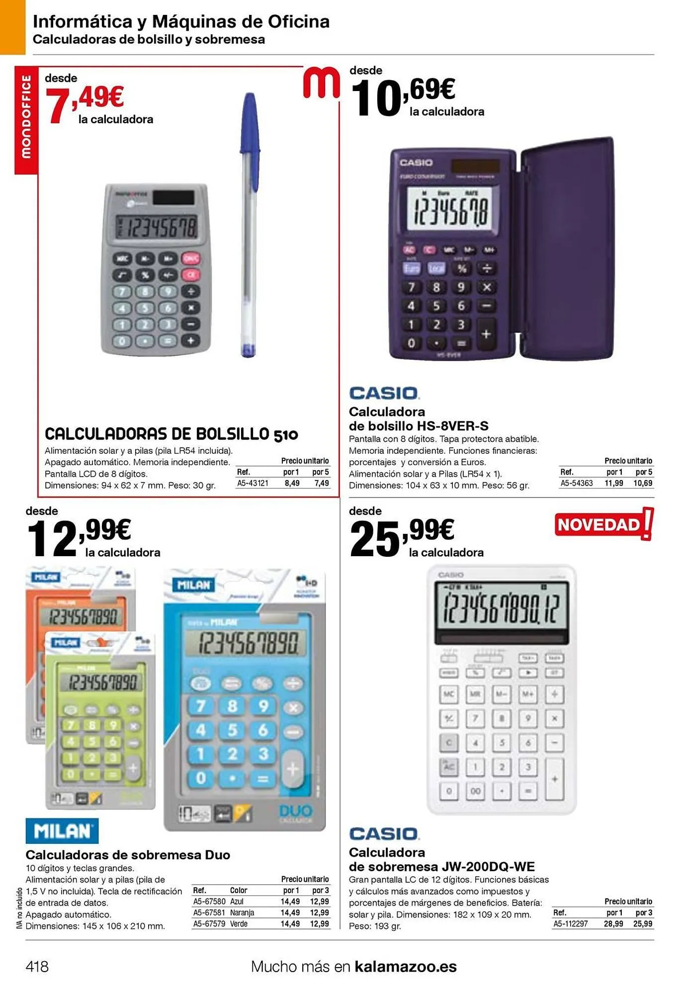 Catálogo de Folleto Staples Kalamazoo 19 de enero al 31 de diciembre 2026 - Página 418