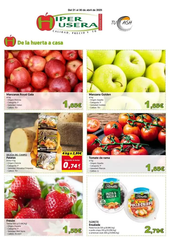 Catálogo de Del 21 al 30 de abril 22 de abril al 30 de abril 2025 - Página 1