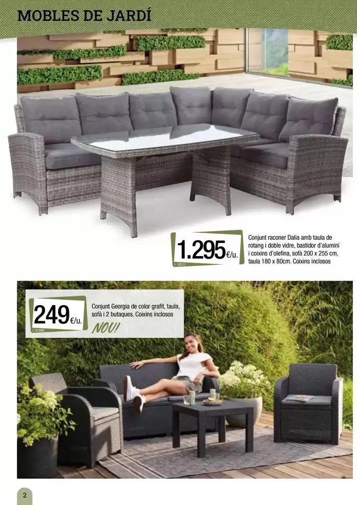 Catálogo de Catàleg vàlid del 18 de març al 25 d’agost 18 de marzo al 25 de agosto 2025 - Página 2