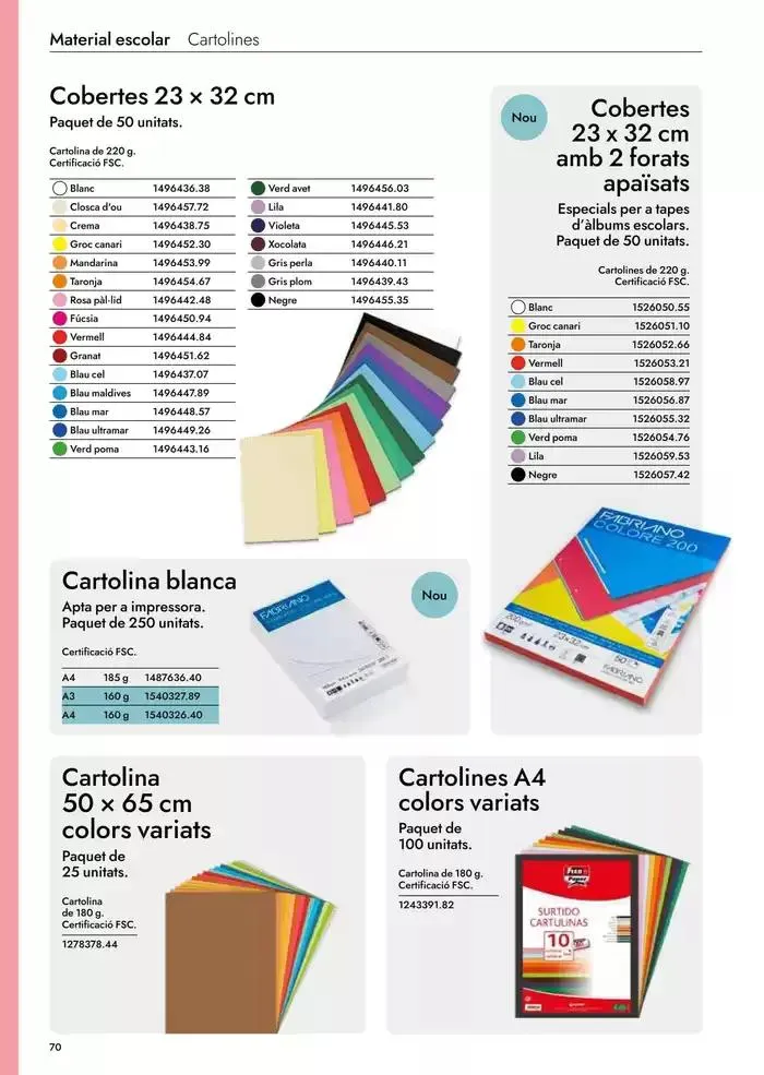 Catálogo de Catàleg Escolar 2025-2026 6 de mayo al 31 de diciembre 2026 - Página 72