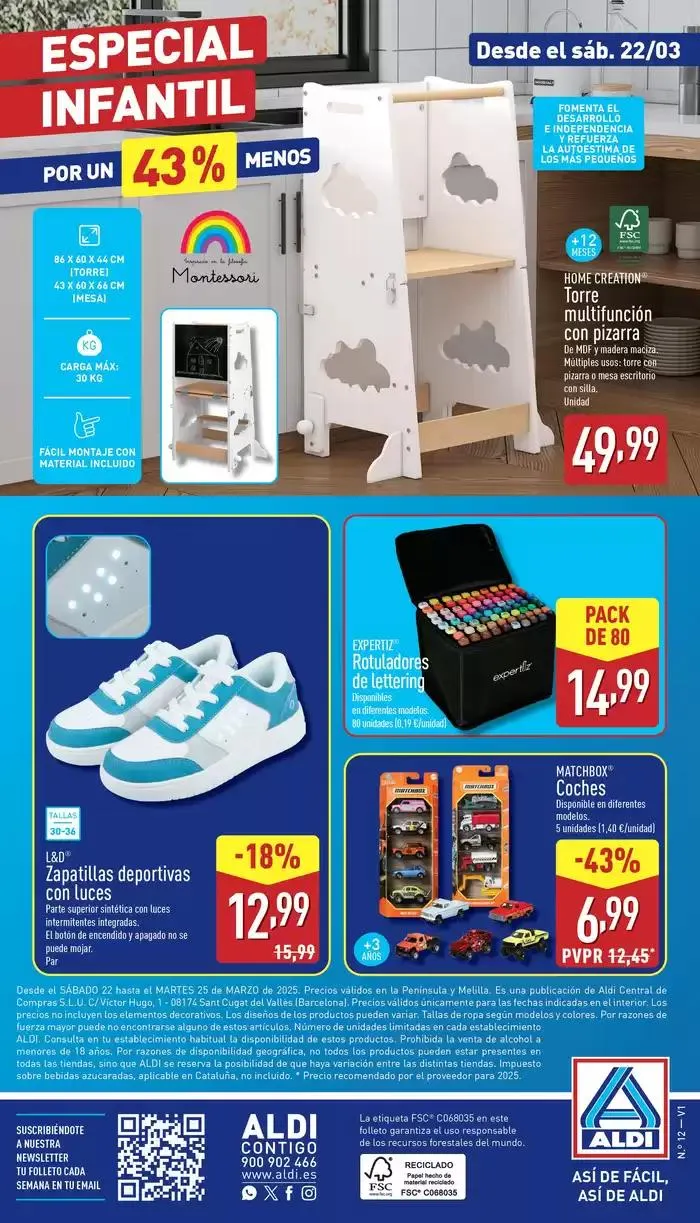 Catálogo de ¡Así de fácil, así de Aldi! 19 de marzo al 25 de marzo 2025 - Página 20