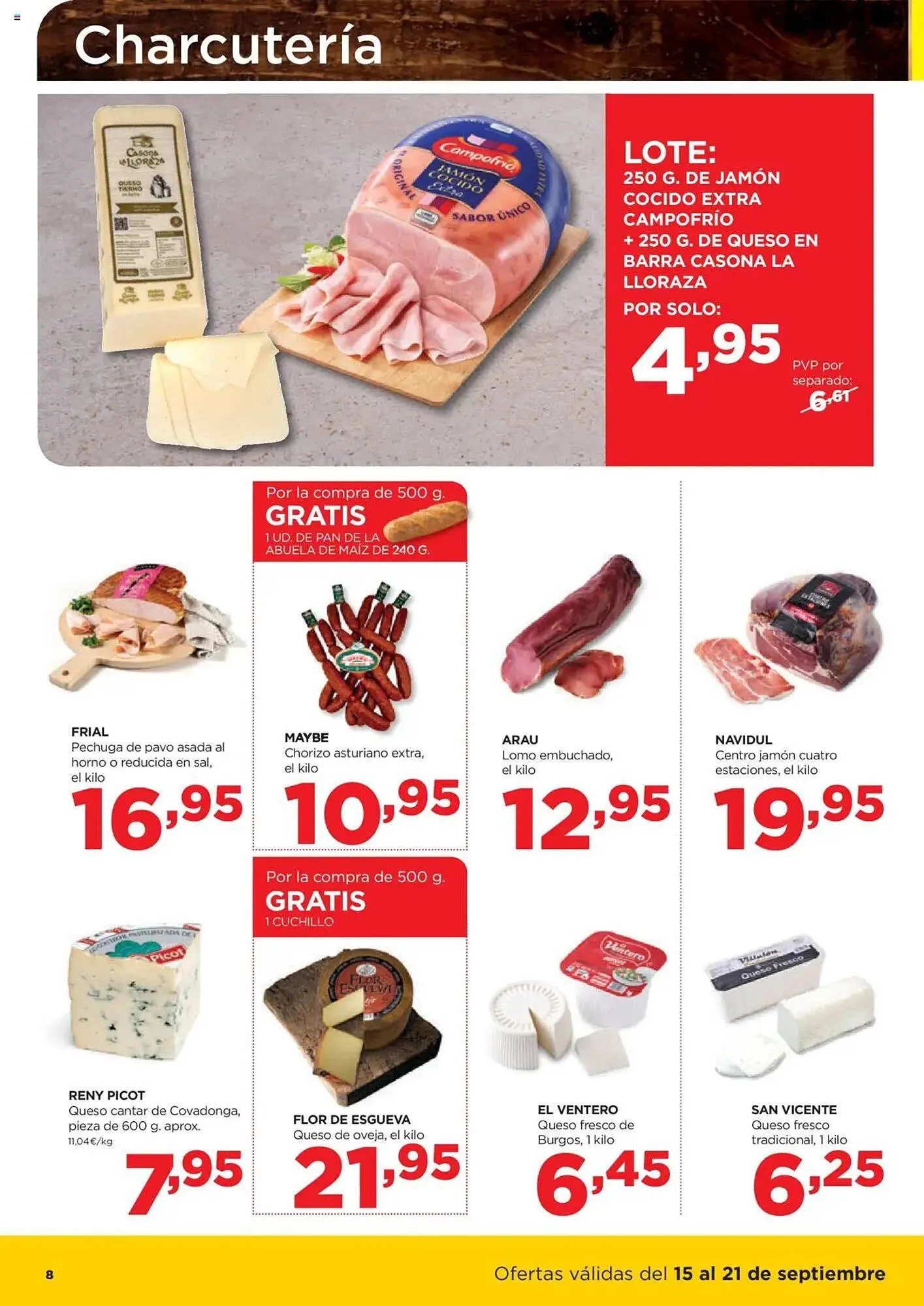 Catálogo de Folleto Alimerka 16 de septiembre al 21 de septiembre 2025 - Página 8