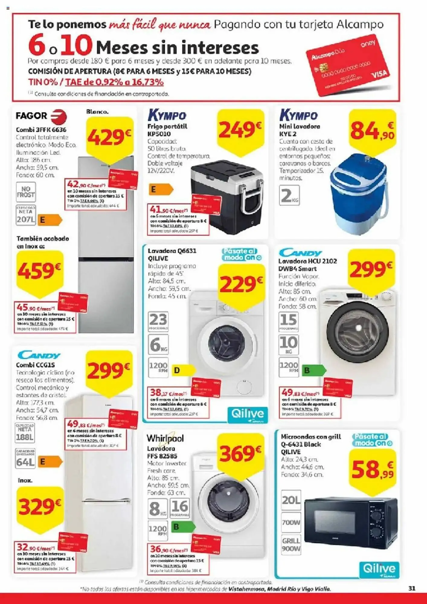 Catálogo de Folleto Alcampo 13 de marzo al 26 de marzo 2025 - Página 31