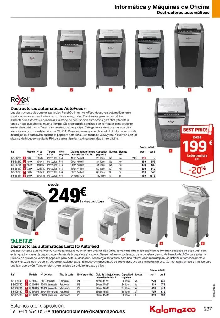 Catálogo de Staples Kalamazoo Catálogo General 9 de enero al 30 de septiembre 2025 - Página 237