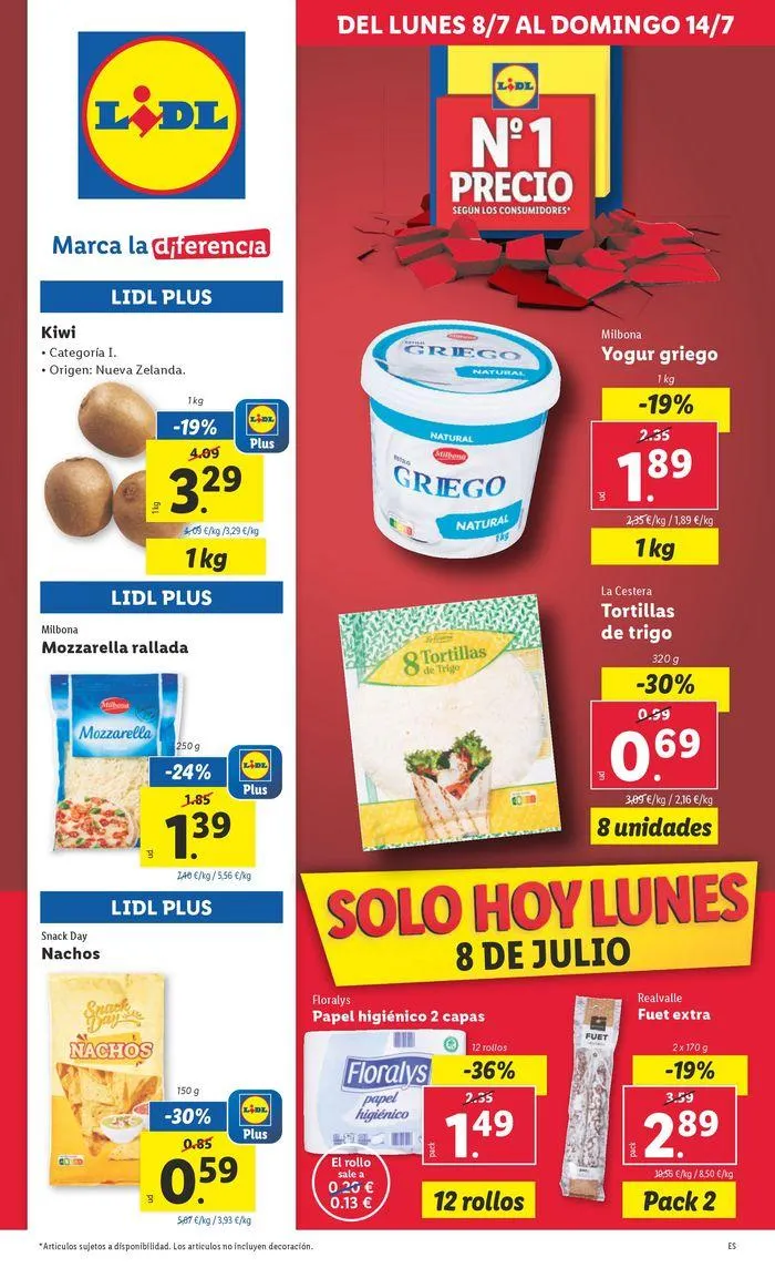 Catálogo de Precio nº1 8 de julio al 14 de julio 2024 - Página 1