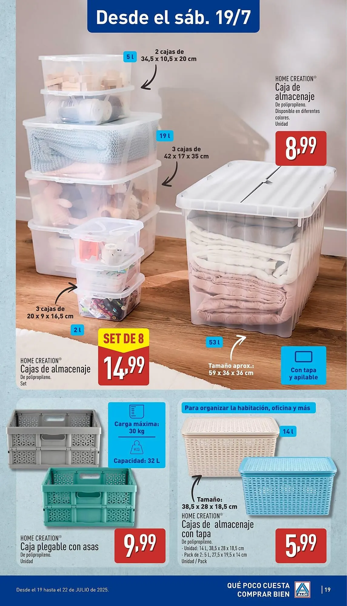 Catálogo de Folleto ALDI 14 de julio al 20 de julio 2025 - Página 19